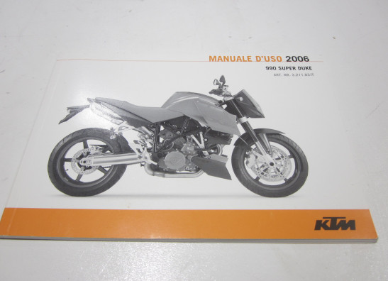 Instructieboekje KTM 990 Superduke