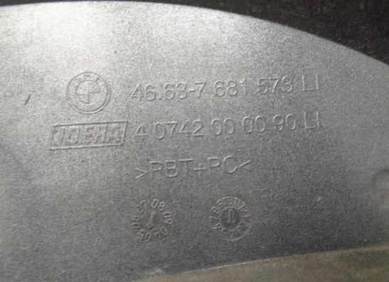 Linker achterkant BMW R 1200 RT