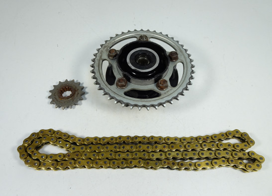 Chain and sprocket kit Honda CBF 600