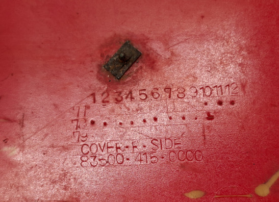 Rechter zijkuip klein Honda CX 500