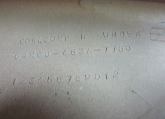 Cowl lower right Honda Goldwing GL