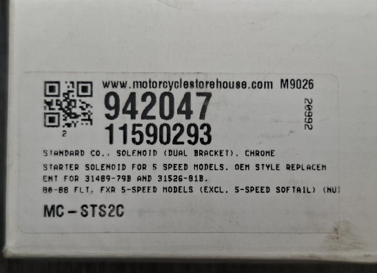 Anlasser Harley Davidson Overige Harley Davidson