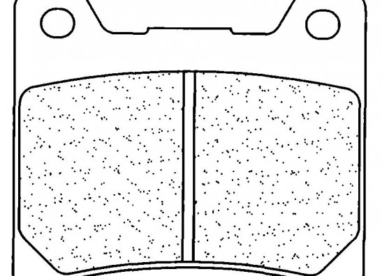 Bremsbeläge hinten Yamaha XJ 900 S Diversion