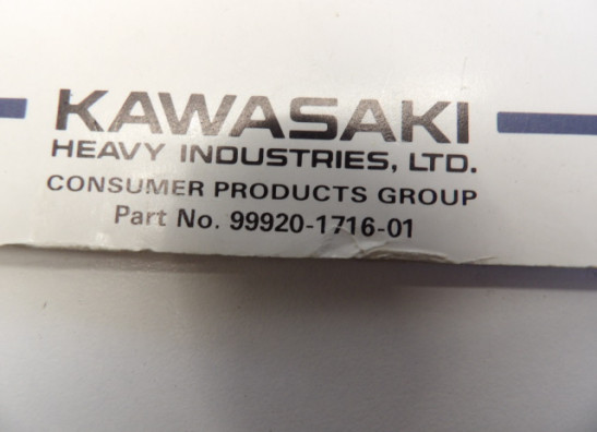 Instructieboekje Kawasaki VN 800