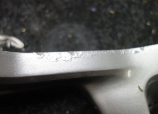 Main step holder left Honda Deauville 650 - 700