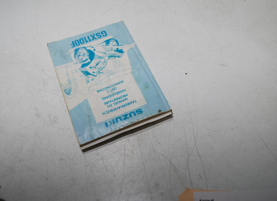 Manuel Suzuki GSX F 1100