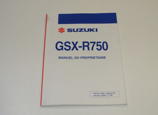Instructieboekje Suzuki GSX R 750