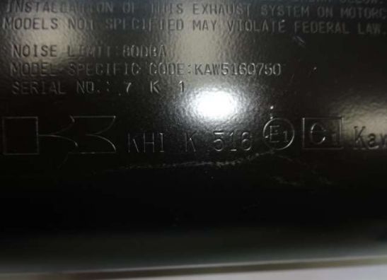 Auspuff Kawasaki Z 750