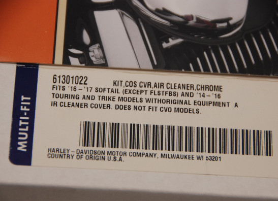Luchtfilterhuis Harley Davidson Custom universal other