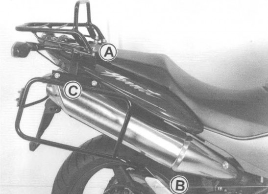 Koffer halter set Honda CB 600 F