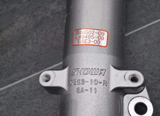 Voorpoot rechts onder Harley Davidson FLTR Road Glide