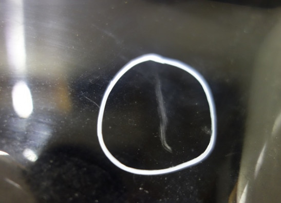 Seitenverkleidung links klein Yamaha YZF R1