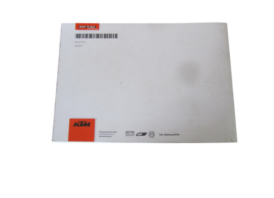 Instructieboekje KTM 1290 Super duke