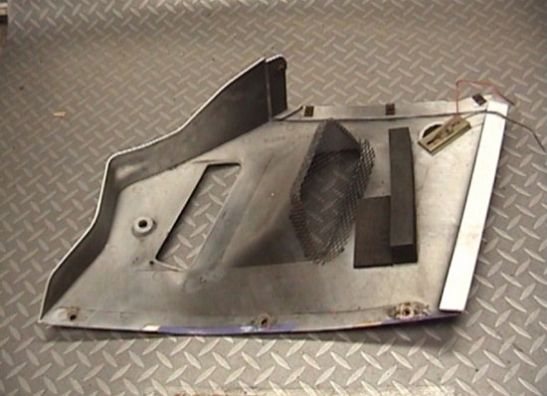 Cowl left small Suzuki GSX R 750