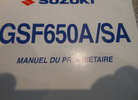 Manuel Suzuki GSF 600 650 Bandit 