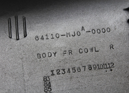 Linker topkuip Honda CBX 750 F