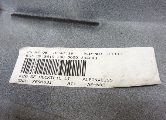 Heck links BMW R 1200 RT