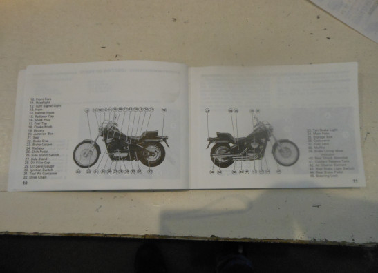 Fahrerhandbuch Kawasaki VN 800