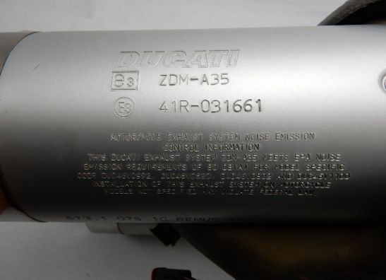 Uitlaat Ducati Multistrada 1100