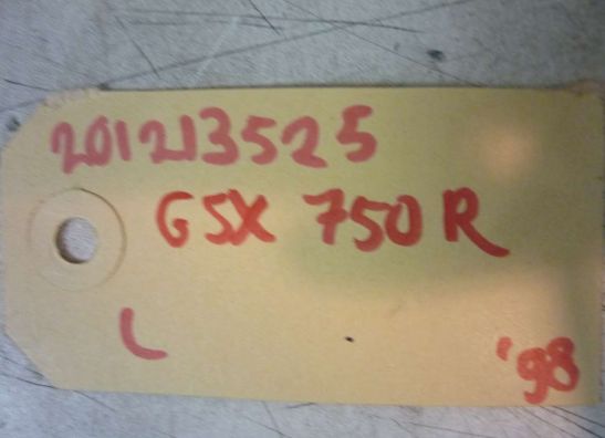Pillion step left  Suzuki GSX R 750