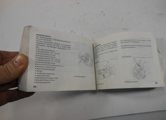 Instructieboekje Honda CBR Fireblade