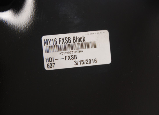 Achterspatbord Harley Davidson Softtail