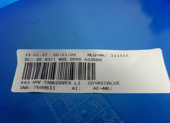 Linker zijkuip BMW K 1200 R 