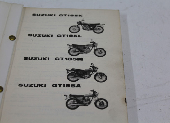 Onderdelenboek Suzuki GT 250