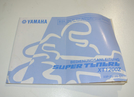 Instructieboekje Yamaha XT 1200 Z Super Tenere