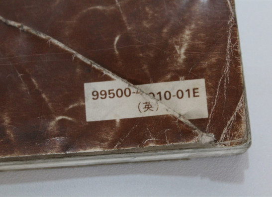 Instruction manual Suzuki DR 400