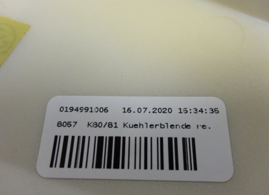 Rechter zijkuip klein BMW F 750 GS