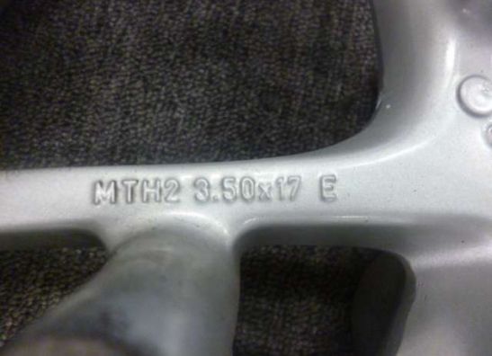 Felge vorne BMW R 1150 R rockster