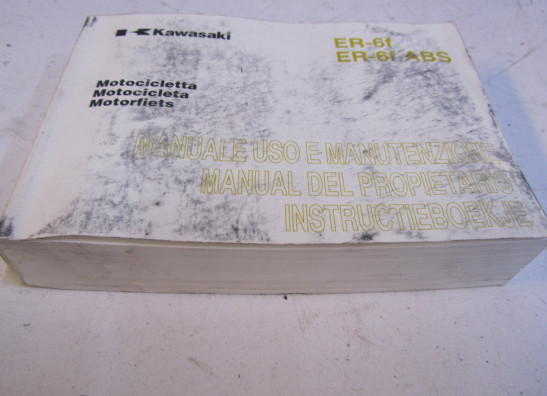 Instructieboekje Kawasaki ER 6