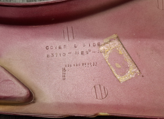 Linker zijkuip klein Honda CB 650