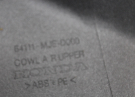 Cowl upper front Honda CBR 650 F