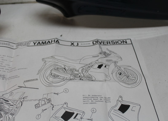 Cowling set complete Yamaha XJ 600 Diversion