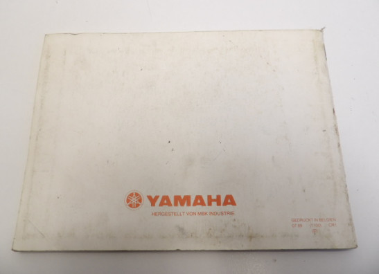 Instructieboekje Yamaha Overige Yamaha