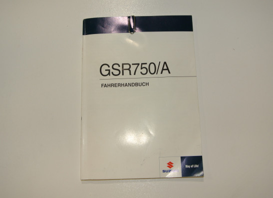 Manuel Suzuki GSR 750
