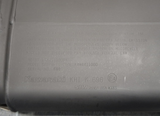 Muffler Kawasaki Z H2