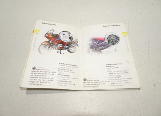 Instructieboekje BMW R 1100  1150 RS