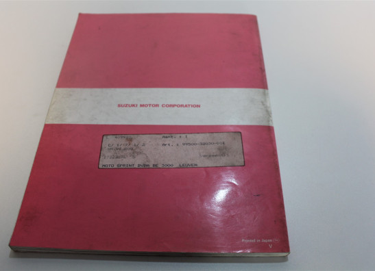 Werkplaatshandboek Suzuki VZ 800 marauder