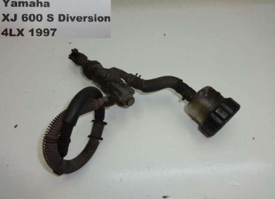 Rempomp achter Yamaha XJ 600 Diversion
