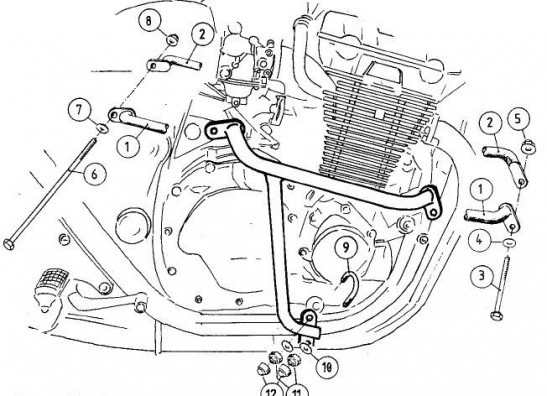Engine Guard Honda CB 1300