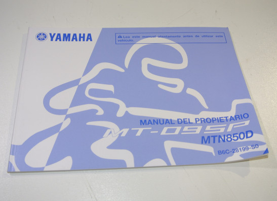 Instructieboekje Yamaha MT 09