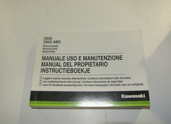 Manuel Kawasaki Z 800