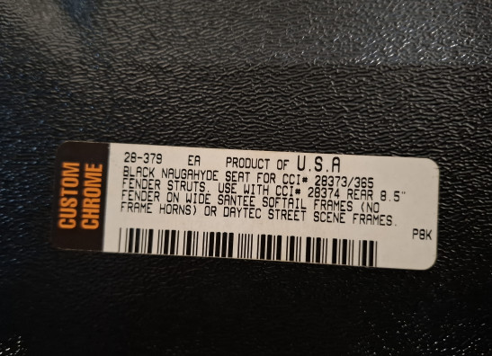 Seat Harley Davidson Overige Harley Davidson