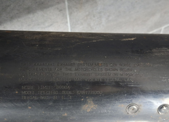 Muffler Kawasaki ZX 10 R