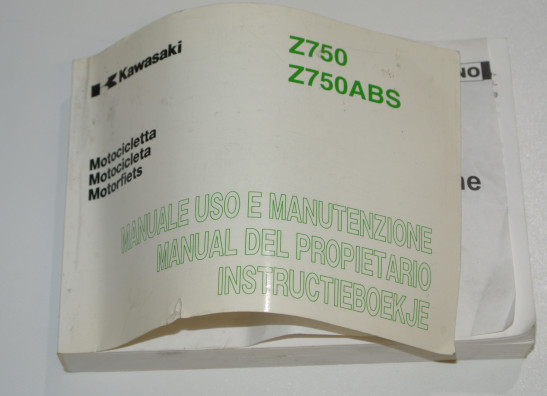 Instructieboekje Kawasaki Z 750