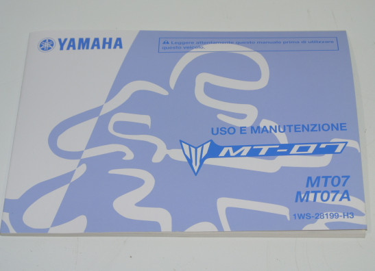 Fahrerhandbuch Yamaha MT 07