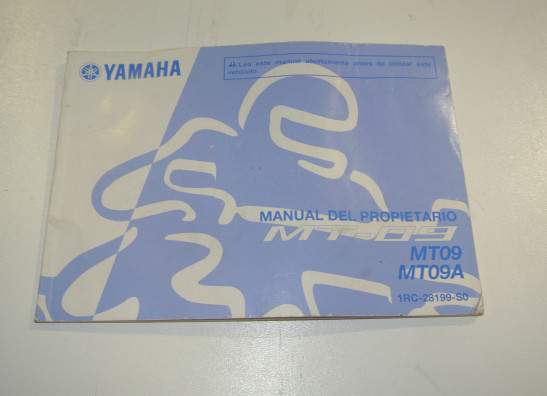 Manuel Yamaha MT 09